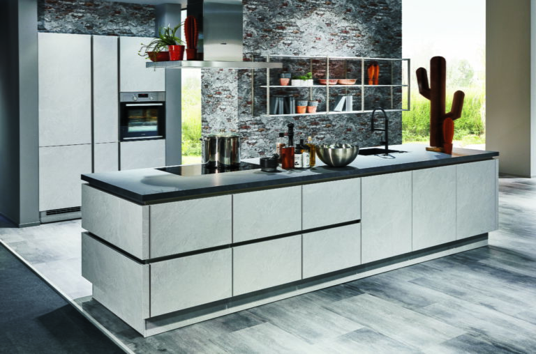 Nobilia-cuisine-effet-pierre-sans-poignée-gorge-noire ...